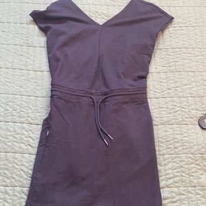 Terry/cotton dress